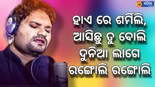 Sharmili ଶର୍ମିଲି Odia Song Lyrics  Humane Sagar Song  Dil Banjara  Raja D  Shradha amp Sovon [upl. by Naasah]