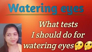 Watering from eyes Causes  Lacrimal syringing PROBE TEST FDDT ROPLAS DCGRegurgitation test [upl. by Linnette71]