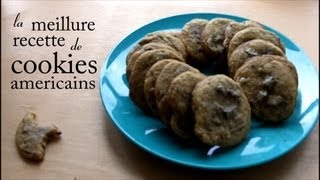 La Meilleure Recette de Cookies Americains au Chocolat [upl. by Assek]