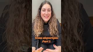 Sonunda temu siparişim geldiSon 2 ürün fav😍keşfet temu temuunboxing alışveriş shorts fyp [upl. by Nicole]