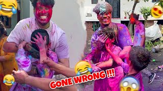 HOLI GONE WRONG WITH KIDS 😱 2024 [upl. by Lillis]