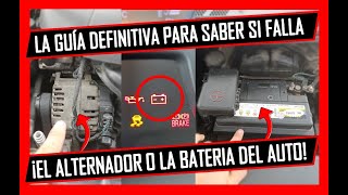 Como SABER Si Es FALLA Del ALTERNADOR o La BATERÍA Dañada De Tu Carro 👉Te Lo Explico Aquí🔥 [upl. by Renrut]