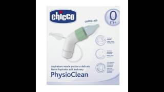 Aspirador nasal Chicco Physio Clean con 3 sondas [upl. by Nnylatsirk]