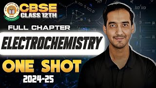 Electrochemistry Detailed Oneshot  PYQ Chapter 2 Class 12 Chemistry CBSE 202425 cbse [upl. by Salman]