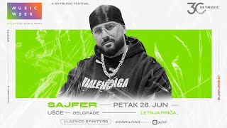 Sajfer  Live Belgrade Music Week 24 [upl. by Anuhsal]