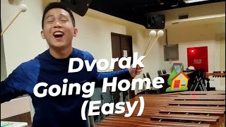 Dvorak Going Home🏡 for Marimba Easy [upl. by Naam]