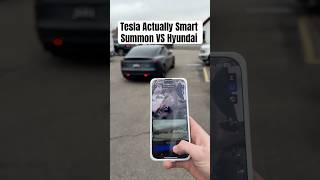 Why Tesla Smart Summon is Better Than Any Competitor 😳👀 [upl. by Bernstein267]