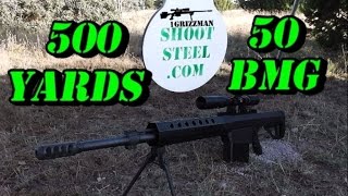 50BMG 500 Yards  Awesome Vapor Trails [upl. by Leoj]