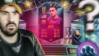 FIFA 22  SBC SERGINO DEST  PLAYER MOMENTS  FAUT IL LE FAIRE [upl. by Borreri]