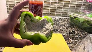 Stuffed peppers chicken sandwich [upl. by Elahcim]