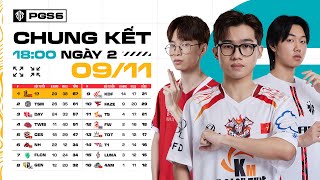 🏆 PGS 6 Chung Kết  Ngày 2 🇻🇳 CES 🇻🇳 TDT TWIS 🇰🇷 T1 🇰🇷 GEN FAZE TSM 🇨🇳 17 🇹🇭 T5 FLCN [upl. by Aylat]