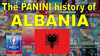 The Panini history of Albania Mens Soccer Team [upl. by Kirbie834]