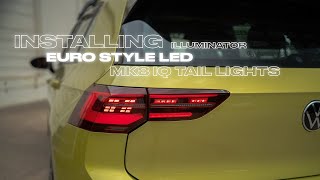 Installing Your Illuminator Series Euro Style Mk8 Tail Light Harness  BMP Tuning [upl. by Ahselef]