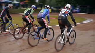 The deciding race of the 2024 British Junior Cycle Speedway Championship [upl. by Otsedom172]