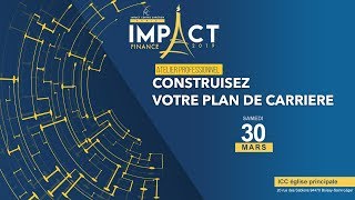 Atelier professionnel  Construisez votre plan de carrière  JeanClaude Tshipama [upl. by Ailerua]