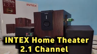 INTEX Home Theater Unboxing  INTEX 21 channel multimedia speaker System Under Rs 2000 [upl. by Rifkin]