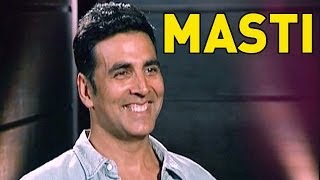 HOLIDAY Movie  Akshay Kumars MASTI with Omar Qureshi [upl. by Ardnac]