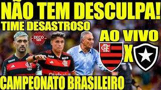 POS JOGO FLAMENGO X BOTAFOGO AO VIVO ANALISE TÁTICA E DEBATE CAMPEONATO BRASILEIRO 2024 [upl. by Suoivatnom]