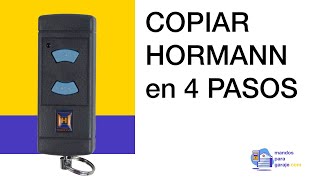 TUTORIAL Cómo COPIAR un Mando de Garaje HORMANN con HR MULTI 2 ✅  mandosparagarajecom [upl. by Neddy]