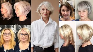 40 Latest Short Haircuts And Hair Trends For Women Over 60 To Look Younger 2022 [upl. by Venice14]