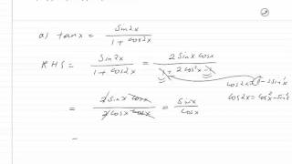 Trig Identities [upl. by Zoi]