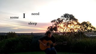 I need some sleep  Eels acoustic cover [upl. by Oinotnaocram]