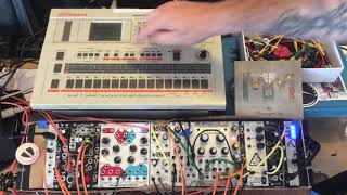 Master Margherita  Roland TR 707 amp Modular Synthesizer 5 [upl. by Airetak]