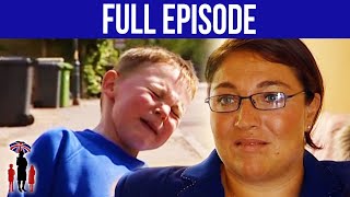 Supernanny helps single Mom of 3 cope with aggressive kids  FULL EPISODE  The Howat Family [upl. by Adli439]