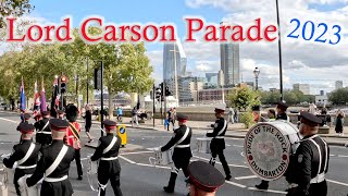 Lord Carson Parade 2023 London [upl. by Anum]