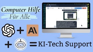 helpmeeai  KITech Support für Alle 2 min Demo [upl. by Shelton]