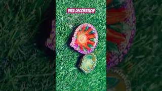 DIY diya 🪔 decoration diyaarts diyarangoli diycrafts diy [upl. by Danais803]