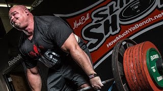 Biggest Deadlift EVER at SuperTraining 837 Pounds by Worlds Strongest Man Brian Shaw 4K [upl. by Tabshey48]