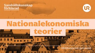 Nationalekonomiska teorier  SAMHÄLLSKUNSKAP FÖRKLARAD  Gymnasiet [upl. by Eesdnil]