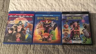 Hotel Transylvania Trilogy 4KBluRay Unboxing [upl. by Ikcin]