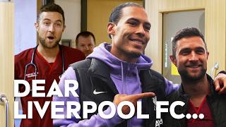 “A Truly Incredible Person”  Van Dijk Surprises a Red Who Saved a Fan’s Life  Dear Liverpool FC [upl. by Atled79]