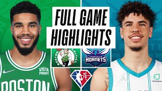 CELTICS at HORNETS  FULL GAME HIGHLIGHTS  October 25 2021 [upl. by Veronika729]