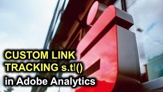 Adobe Analytics CUSTOM LINK TRACKING 2018  Sparkasse Audit [upl. by Arua250]