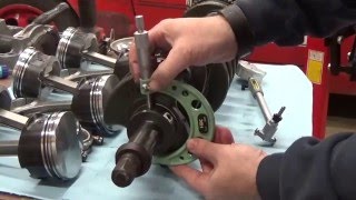 Measuring Crankshaft Bearing Clearance  DIY [upl. by Nwadahs573]