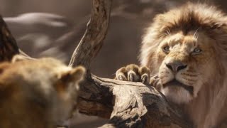 Mufasa Saved Simba Scene  THE LION KING  Movie Scene 2019） [upl. by Iramohs]