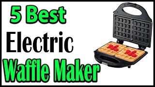 TOP 5 Best Electric Waffle Maker Review 2025  Aliexpress [upl. by Brandon]