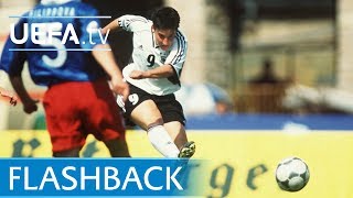 Watch Prinz stunner for Germany in 2001 [upl. by Arednaxela]