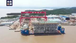 The first train module for the Arctic LNG 2 project is completed [upl. by Retla]