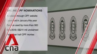 CPF nominations can now be made online using SingPass [upl. by Drawe]