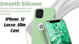 Iphone 12 Loxxo Silicon Slim Back Cover [upl. by Reisch737]