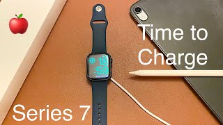 Apple Watch Series 7 Fast Charging Comparison 📈🔋 [upl. by Moir335]