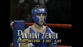 ANTHONY ZIENTEK vs ALONZO WHITE  Amateur Boxing [upl. by Gal]