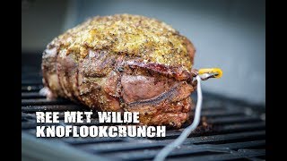 Ree met wilde knoflookcrunch  FireampFood TV [upl. by Flann]