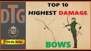 Top 10 Best Bows in Kingdom Come Deliverance  Most Powerful Bows KCD [upl. by Akeyla]