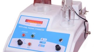 Use to Calibration of Systonic Auto Karl fischer Titrator S971 Part2 [upl. by Seidnac]