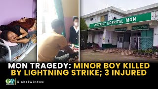 MON TRAGEDY MINOR BOY KILLED BY LIGHTNING STRIKE 3 INJURED [upl. by Ydieh]